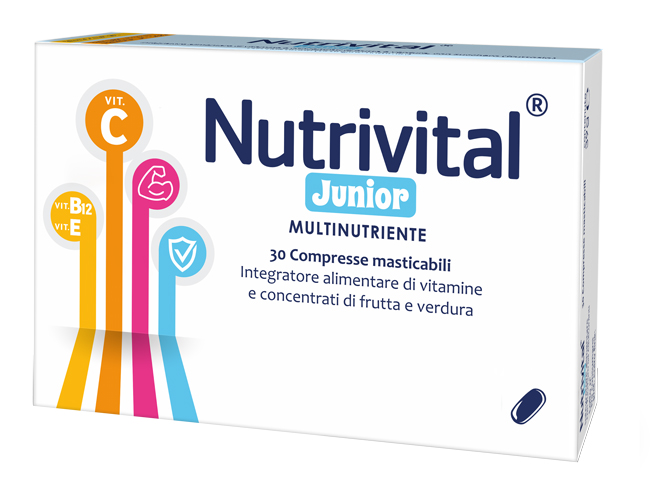 NUTRIVITAL JUNIOR 30 COMPRESSE - Farmapanda Srl