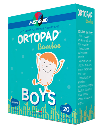 CEROTTO OCULARE PER ORTOTTICA ORTOPAD BOYS 5X6,7 CM 20 PEZZI - Farmapanda Srl