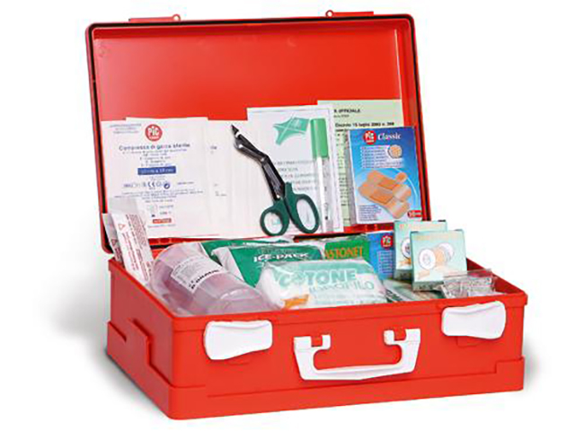 PACCHETTO DI MEDICAZIONE REINTEGRO DEL PACCO BASE COMPLETO ALLEGATO1 DM 388 DEL 15/07/2003 - Farmapanda Srl