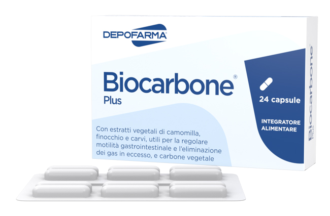 BIOCARBONE PLUS 24 CAPSULE - Farmapanda Srl