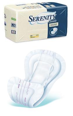 PANNOLONE PER INCONTINENZA SERENITY CLASSIC SAGOMATO PLUS TESSUTO NON TESSUTO 30 PEZZI - Farmapanda Srl