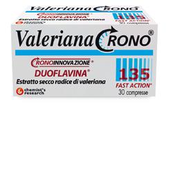 VALERIANA CRONO 135 CON DUOFLAVINA FAST ACTION 30 COMPRESSE - Farmapanda Srl