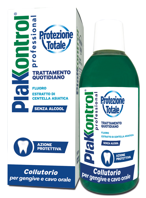 PLAKKONTROL PROTEZIONE TOTALE COLLUTORIO 500 ML - Farmapanda Srl