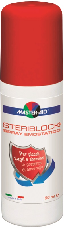 SPRAY EMOSTATICO MASTER-AID STERIBLOCK 50 ML - Farmapanda Srl