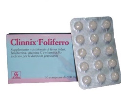 CLINNIX FOLIFERRO 30 COMPRESSE - Farmapanda Srl
