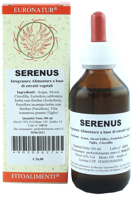 SERENUS GOCCE 100 ML - Farmapanda Srl