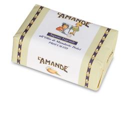 L'AMANDE MARSEILLE SAPONE VEGETALE OLIO MANDORLE DOLCI 200 G - Farmapanda Srl