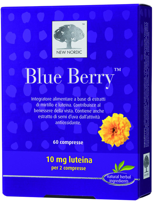 BLUE BERRY 60 COMPRESSE - Farmapanda Srl