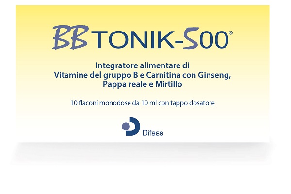 BBTONIK 500 10 FLACONI 10 ML - Farmapanda Srl