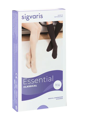 SIGVARIS 702 CCL2 TFQ GAMBALETTO TOP FINE LUNGO PUNTA CHIUSA CRISPA L - Farmapanda Srl