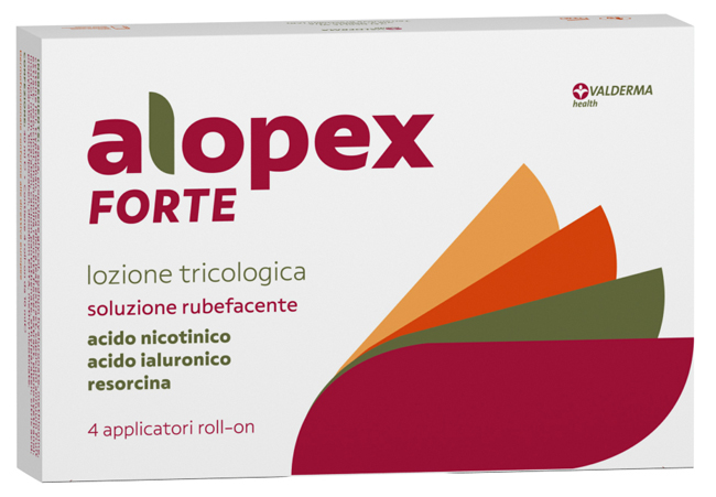 ALOPEX FORTE LOZIONE RUBEFACENTE 4 ROLL ON 40 ML - Farmapanda Srl