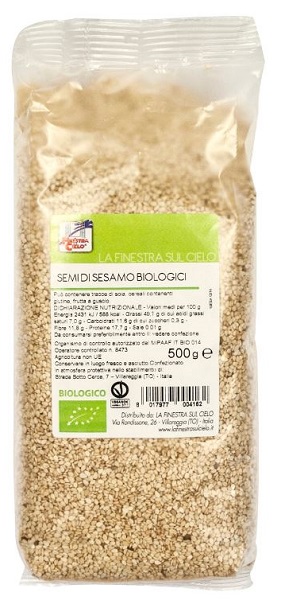 SESAMO BIO 500 G - Farmapanda Srl