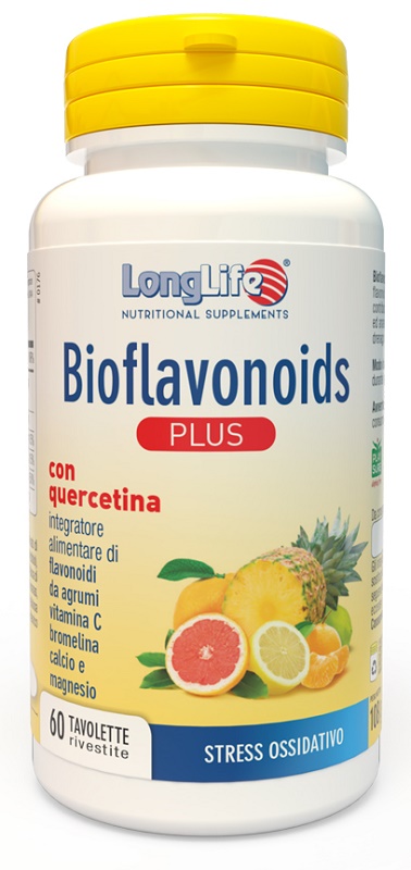 LONGLIFE BIOFLAVONOIDS PLUS 60 TAVOLETTE RIVESTITE - Farmapanda Srl
