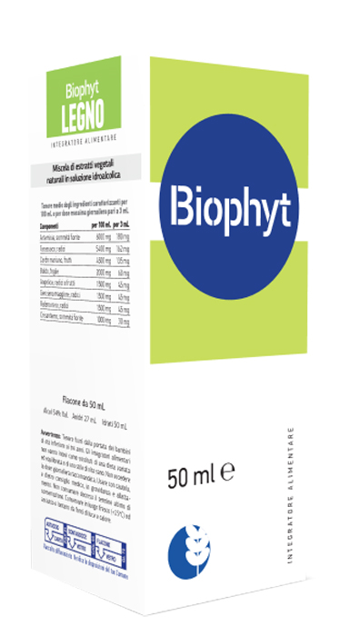 BIOPHYT LEGNO 50 ML SOLUZIONE IDROALCOLICA - Farmapanda Srl