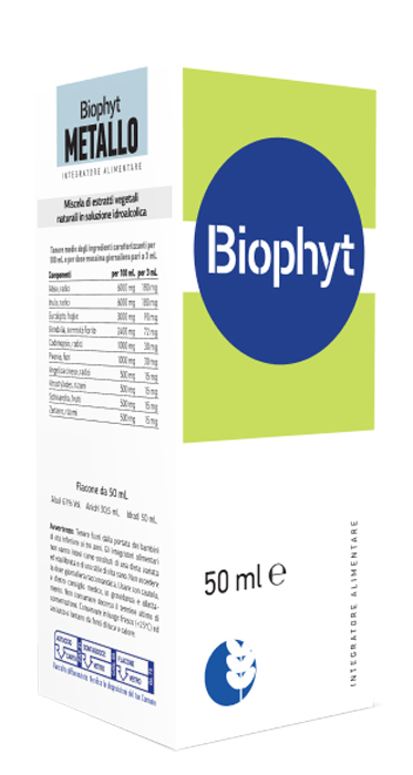 BIOPHYT METALLO 50 ML SOLUZIONE IDROALCOLICA - Farmapanda Srl