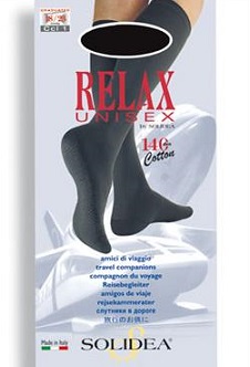 RELAX UNISEX 140 GAMBALETTO COTTON NERO 3 - Farmapanda Srl
