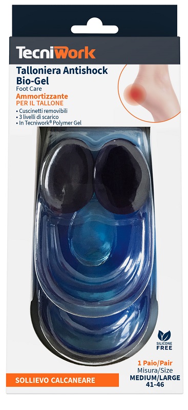 BIOGEL TALLONIERA GEL CON FORO MEDIUM/LARGE 1 PEZZO - Farmapanda Srl