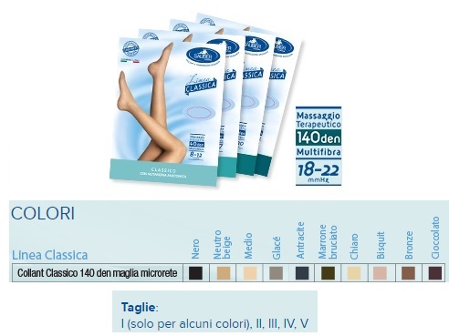 SAUBER COLLANT 140 DENARI MAGLIA MICRORETE BISQUIT 4 LINEA CLASSICA - Farmapanda Srl