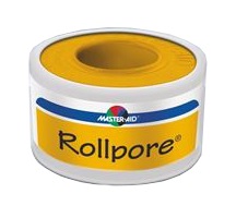 CEROTTO IN ROCCHETTO MASTER-AID ROLLPORE TESSUTO NON TESSUTO 5X1,25 - Farmapanda Srl