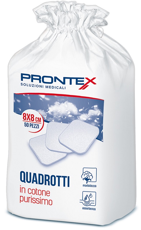 COTONE IDROFILO PRONTEX QUADROTTI - Farmapanda Srl