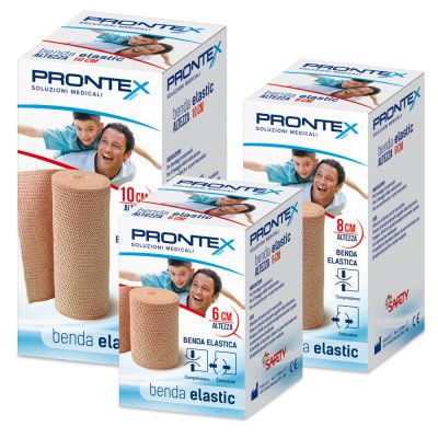 BENDA ELASTICA PRONTEX 8 CM - Farmapanda Srl