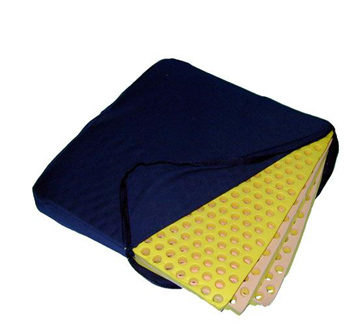 CUSCINO ANTIDECUBITO IN SCHIUMA DI SILICONE PER LA PREVENZIONE E LA CURA DELLE PIAGHE DA DECUBITO PER LUNGODEGENTI E DISABILI IN CARROZZELLA PRODOTTO IN POLIMERO SILICONICO - Farmapanda Srl