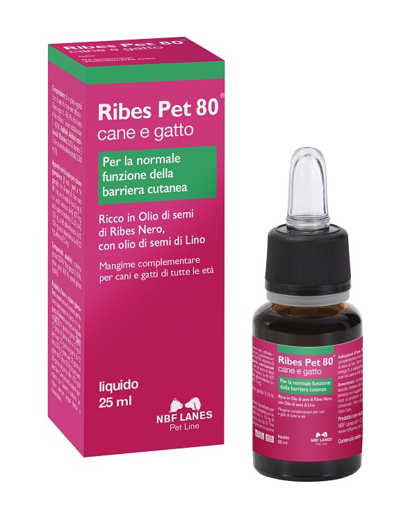 RIBES PET 80 GOCCE OLIO 25 ML CON CONTAGOCCE - Farmapanda Srl