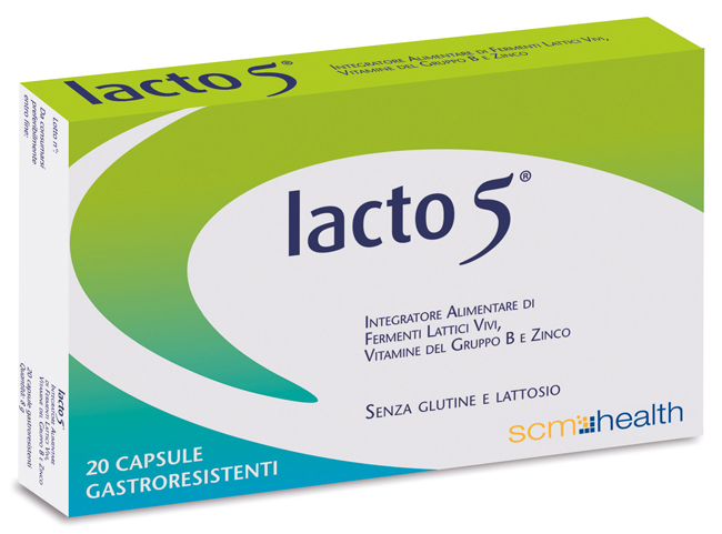 LACTO 5 20 CAPSULE - Farmapanda Srl