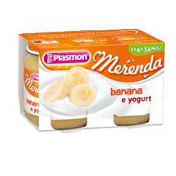 PLASMON OMOGENEIZZATO YOGURT BANANA 120 G X 2 PEZZI - Farmapanda Srl