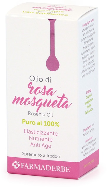 OLIO DI ROSA MOSQUETA PURO 100% 15 ML - Farmapanda Srl