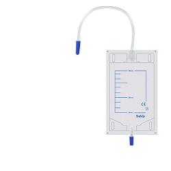 SACCA DI DRENAGGIO DA GAMBA PER INCONTINENZA TUBO 35 CM 10 PEZZI - Farmapanda Srl