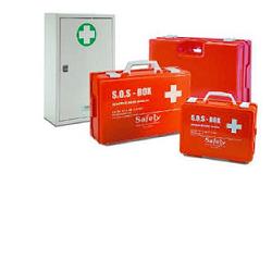 CASSETTA PRONTO SOCCORSO VUOTA METALLICA 46X30X14 - Farmapanda Srl