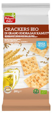 FSC CRACKERS DI KAMUT SENZA LIEVITO BIO VEGAN CON OLIO EXTRAVERGINE DI OLIVA 290 G - Farmapanda Srl