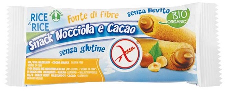 RICE&RICE SNACK DI RISO ALLA NOCCIOLA 25 G SENZA LIEVITO - Farmapanda Srl
