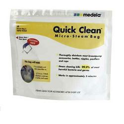 QUICK CLEAN SACCA PER STERILIZZAZIONE A MICROONDE 5 PEZZI - Farmapanda Srl
