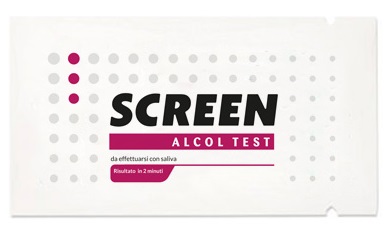 SCREEN ALCOL TEST SALIVA - Farmapanda Srl