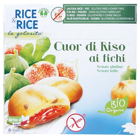 RICE&RICE CUOR DI RISO AI FICHI SENZA LATTE 6 X 33 G - Farmapanda Srl