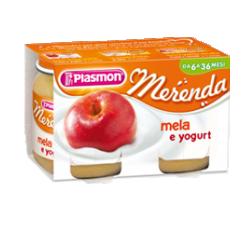 PLASMON OMOGENEIZZATO YOGURT MELA 120 G X 2 PEZZI - Farmapanda Srl