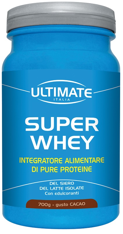 ULTIMATE SUPER WHEY CIOCCOLATO SCURO 700 G - Farmapanda Srl