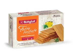 BIAGLUT FETTE TOSTATE MEDITERRANEE MONOPORZIONE 240 G - Farmapanda Srl
