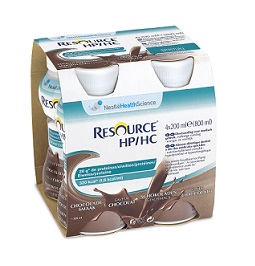 RESOURCE HP/HC CIOCCOLATO 4 BOTTIGLIE 200 ML - Farmapanda Srl