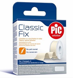 CEROTTO IN ROCCHETTO CLASSIC FIX WHITE 2,5X500 CM FUSTELLA - Farmapanda Srl