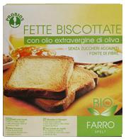 FETTE BISCOTTATE FARRO SENZA ZUCCHERO 270 G - Farmapanda Srl