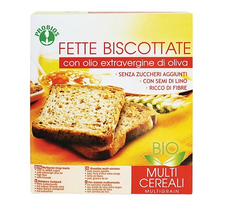 FETTE BISCOTTATE AI CEREALI SENZA ZUCCHERO 270 G - Farmapanda Srl