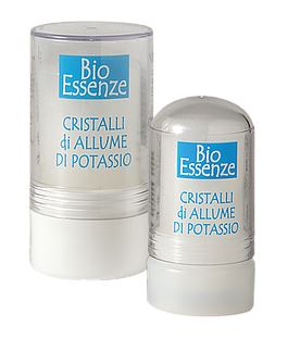 BIO ESSENZE ALLUME DI POTASSIO CRISTALLI 115 G - Farmapanda Srl