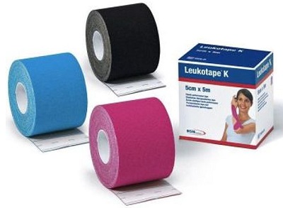 BENDA ADESIVA LEUKOTAPE K PER TAPING FISIOTERAPICO LARGHEZZA 5 CM LUNGHEZZA 5 M COLORE AZZURRO IN ROTOLO - Farmapanda Srl