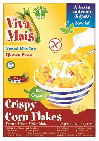 VIVA MAIS CRISPY CORN FLAKES 375 G - Farmapanda Srl