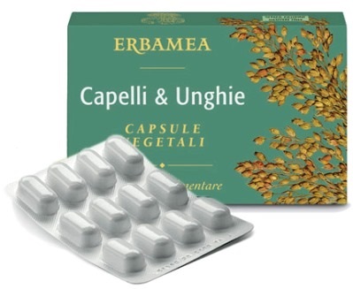 CAPELLI & UNGHIE 24 CAPSULE VEGETALI - Farmapanda Srl