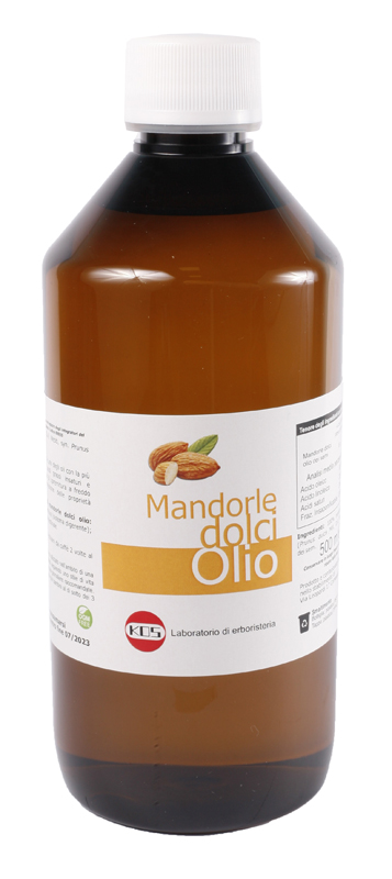 MANDORLE DOLCI OLIO 500 ML - Farmapanda Srl