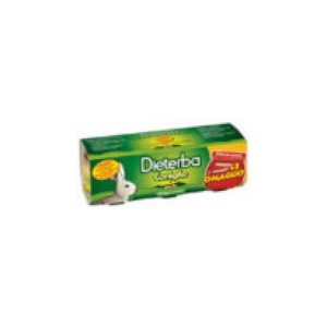 DIETERBA OMOGENEIZZATO CONIGLIO 3 PEZZI 80 G - Farmapanda Srl